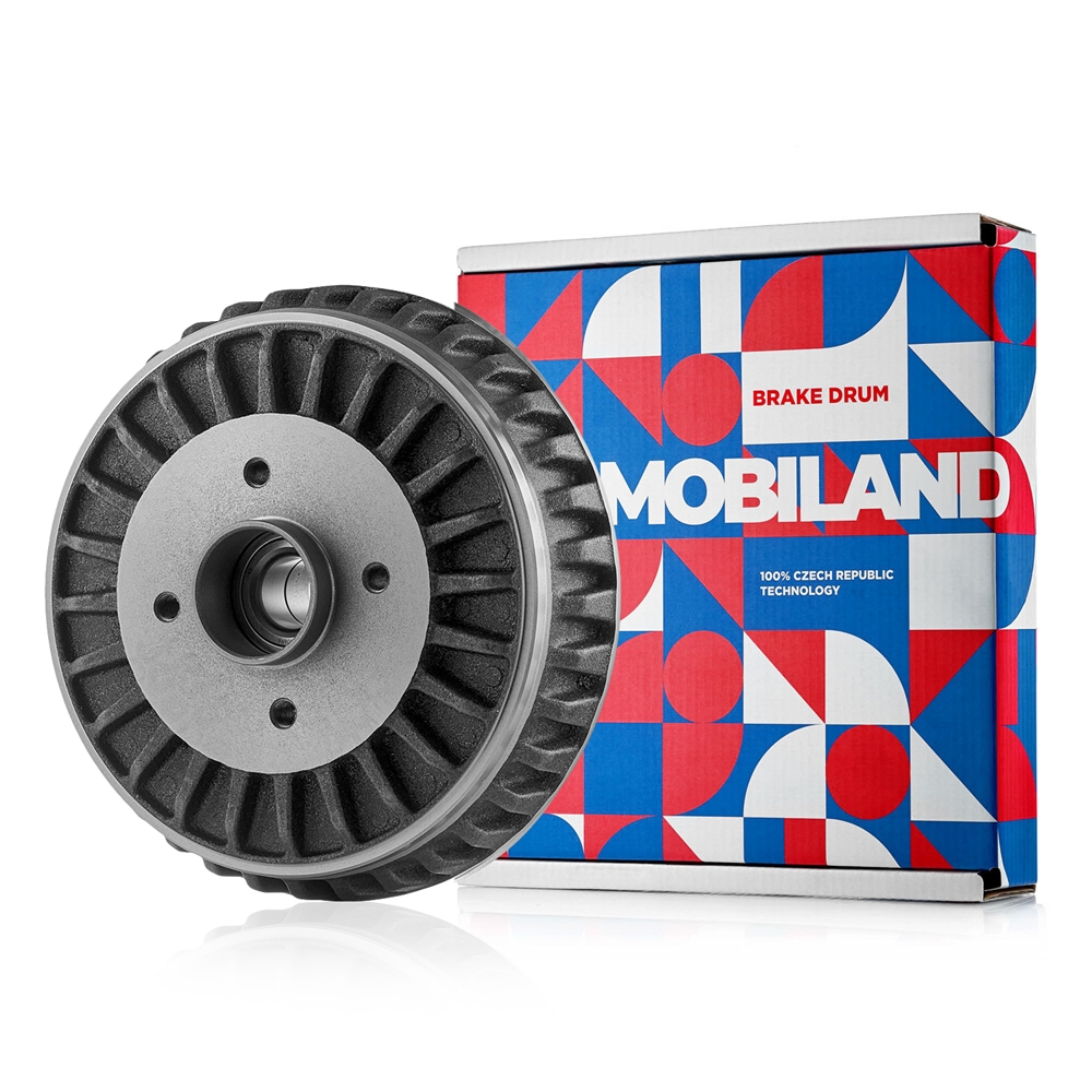 MOBILAND 414000092 Барабан тормозной RENAULT KAPTUR (H5 )  LADA LARGUS (FS0 , FSA , KS0 , RS0 , KSA ), D228,5мм