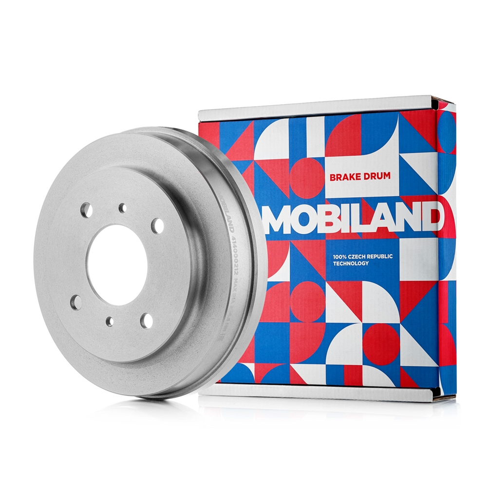MOBILAND 414000212 Барабан тормозной NISSAN ALMERA Classic (B10), D203мм