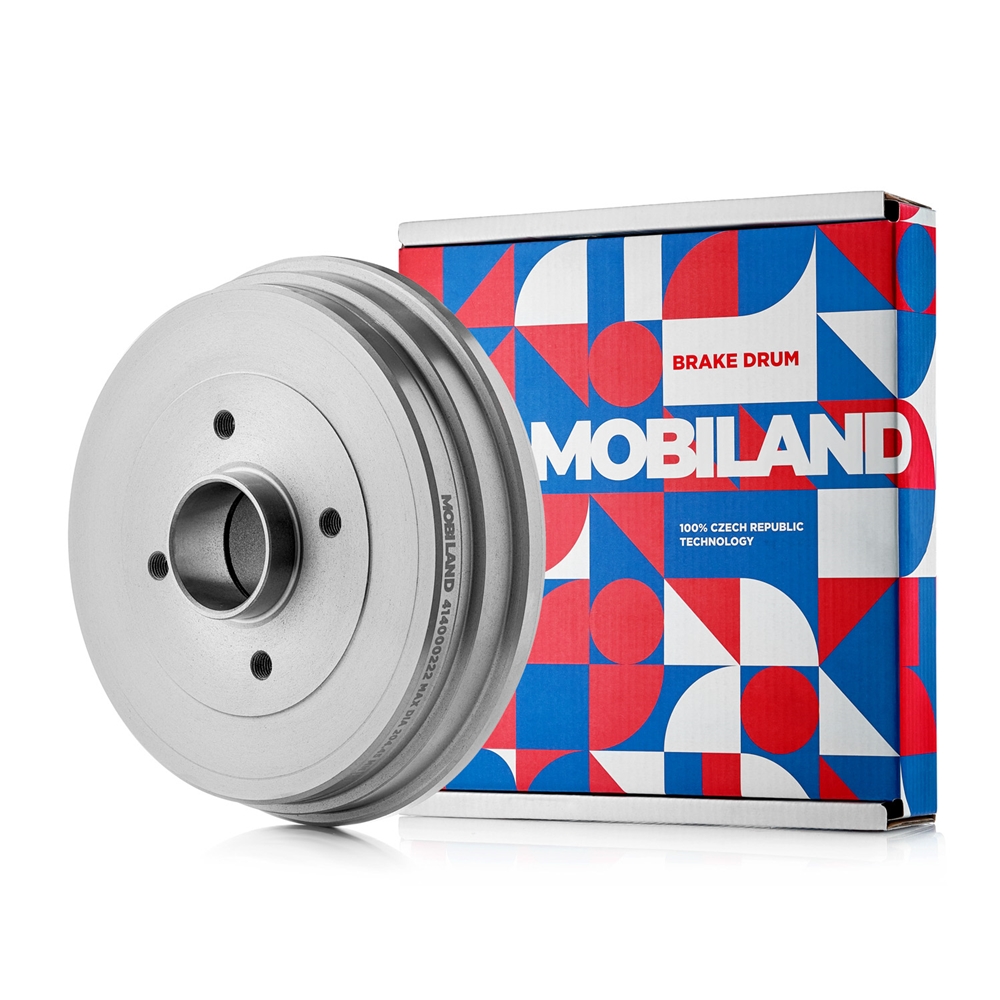 MOBILAND 414000222 Барабан тормозной NISSAN NOTE (E11, NE11), D203,4мм