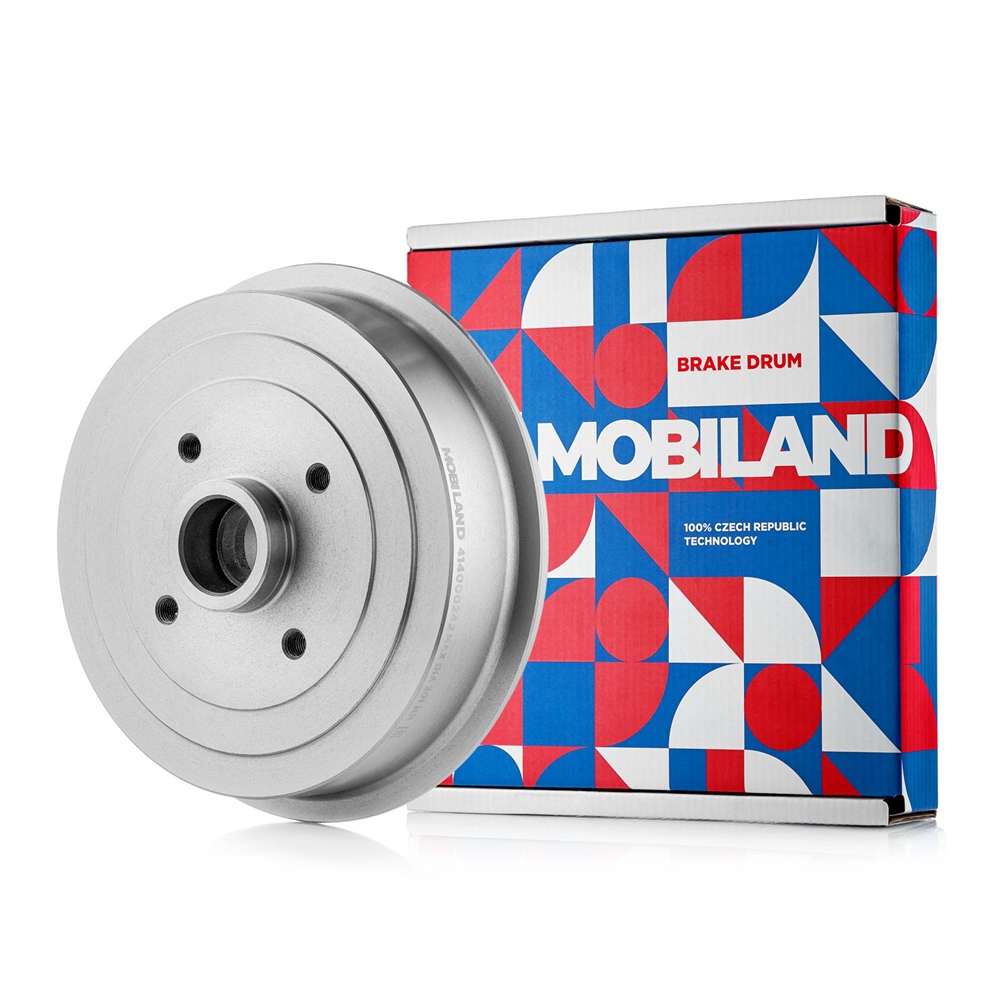MOBILAND 414000242 Барабан тормозной CHEVROLET LANOS седан, D200мм