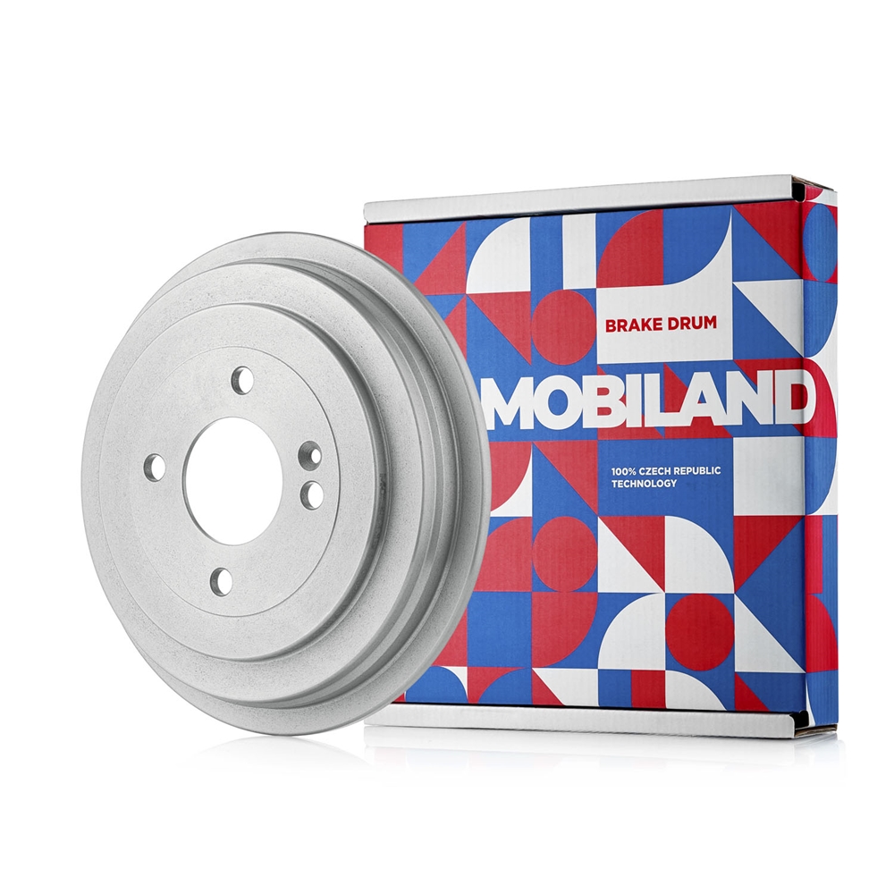 MOBILAND 414000282 Барабан тормозной HYUNDAI SOLARIS I (RB), SOLARIS II седан (HCR)  KIA RIO III (UB), RIO IV (YB, SC,