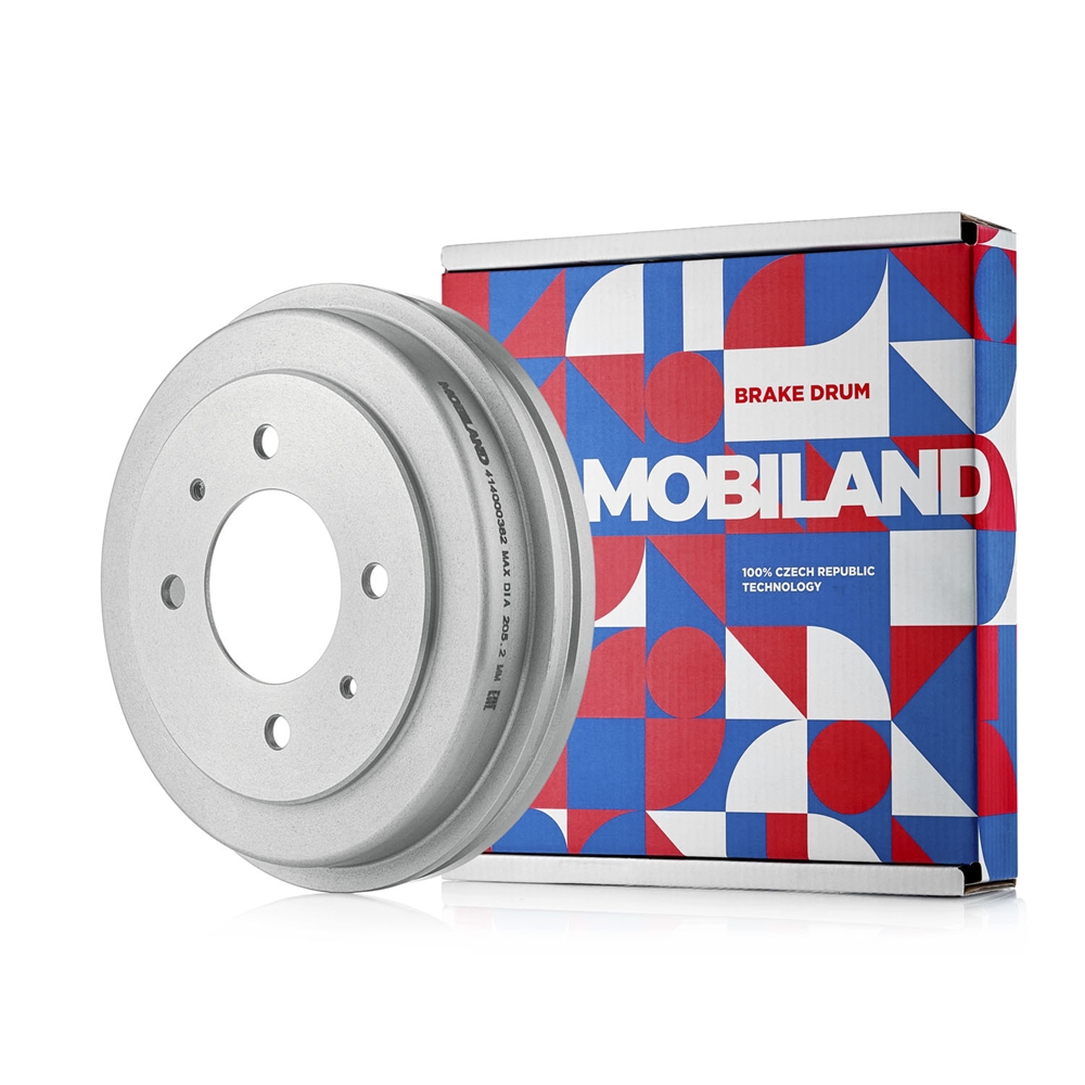 MOBILAND 414000382 Барабан тормозной HYUNDAI ELANTRA III (XD), ELANTRA III седан (XD)