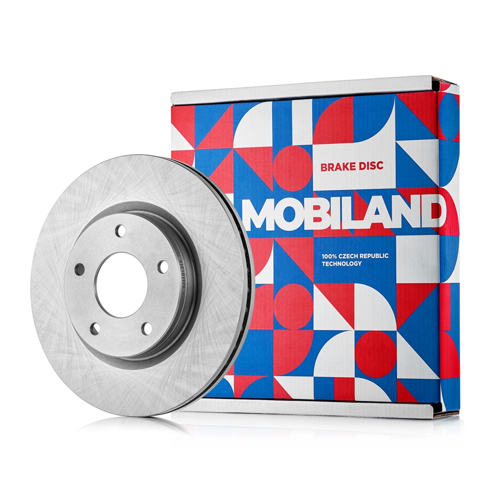 MOBILAND 416101171 Диск тормозной передний вентилируемый D279,6мм NISSAN TIIDA хэтчбек (C12), JUKE (F15),