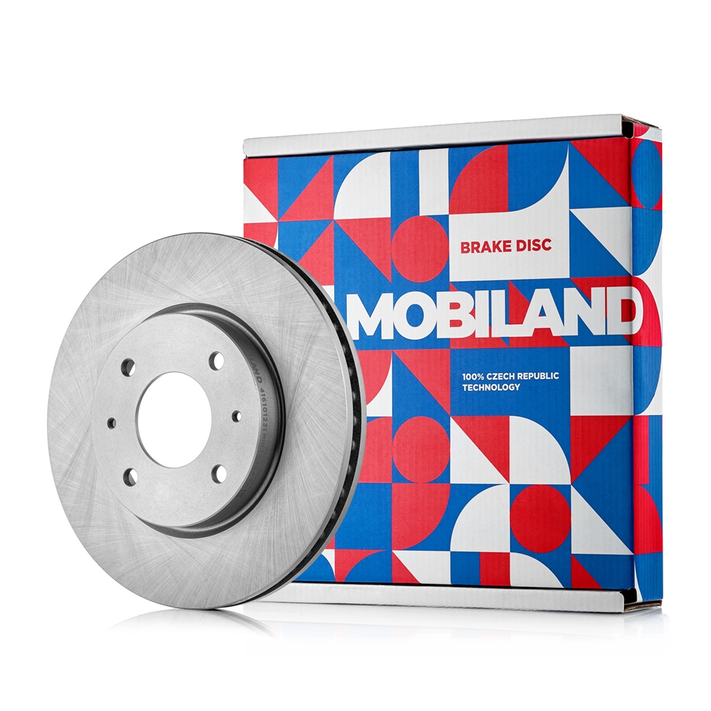 MOBILAND 416101231 Диск тормозной передний вентилируемый D275,9мм MITSUBISHI LANCER VII (CS A, CT A),