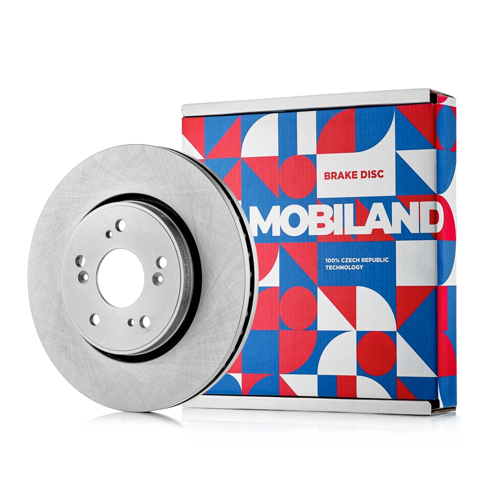 MOBILAND 416101631 Диск тормозной передний вентилируемый D293мм HONDA CR-V III (RE ), CR-V IV (RM ),