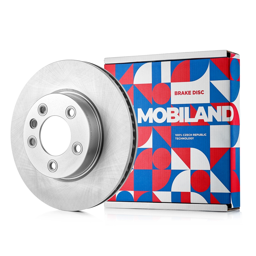 MOBILAND 416101721 Диск тормозной передний левый вентилируемый D329,7мм VW TOUAREG (7LA, 7L6, 7L7), TOUAREG (7P5, 7P6),