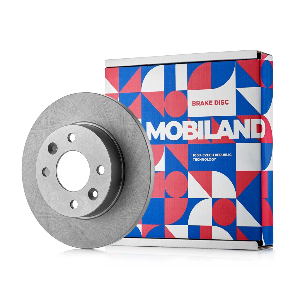 MOBILAND 416102580 Диск тормозной передний невентилируемый D238мм RENAULT LOGAN I (LS ), SANDERO/STEPWAY I (BS ),