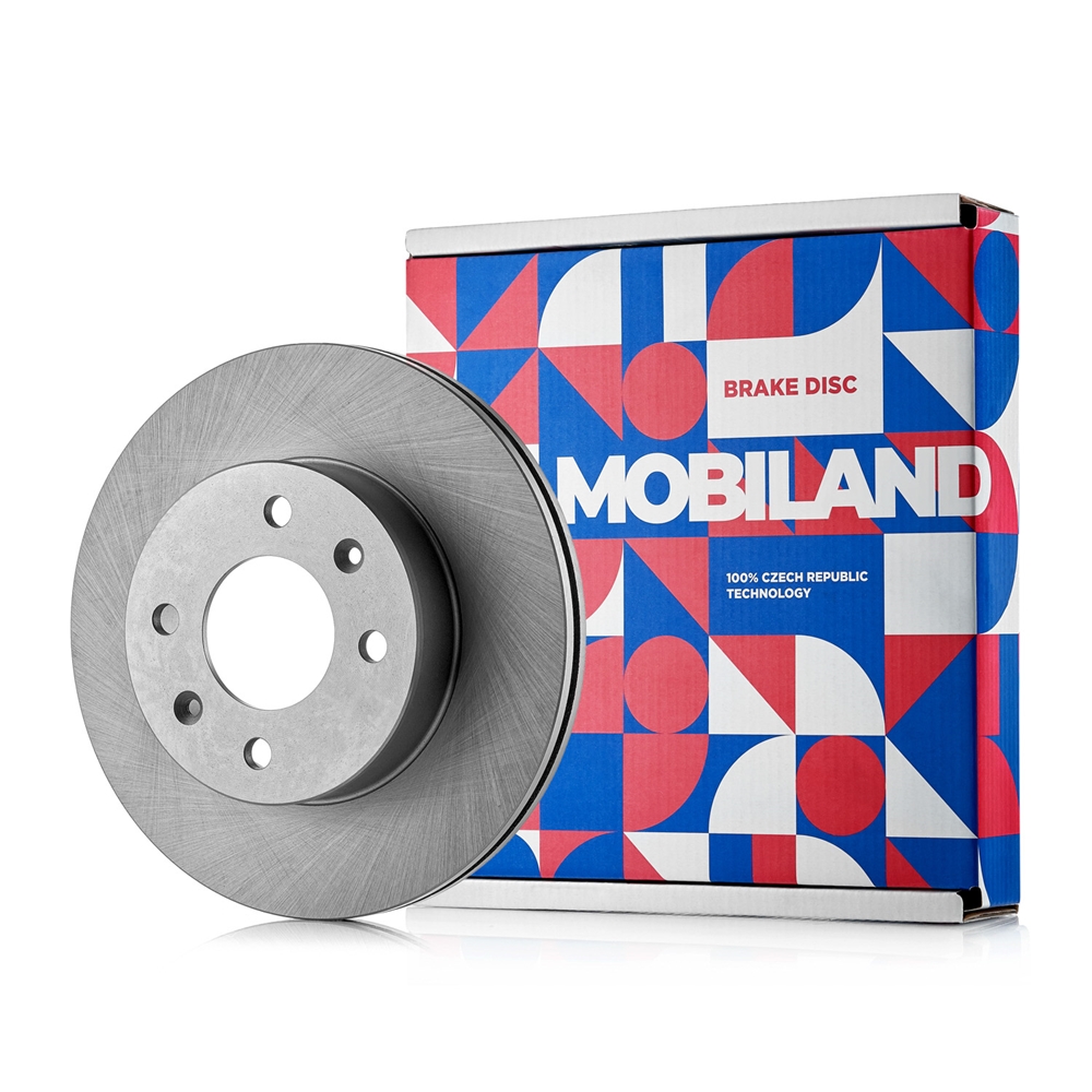 MOBILAND 416102760 Диск тормозной передний вентилируемый D240,8мм HYUNDAI ACCENT II (LC), ACCENT II седан (LC)  HYUNDAI