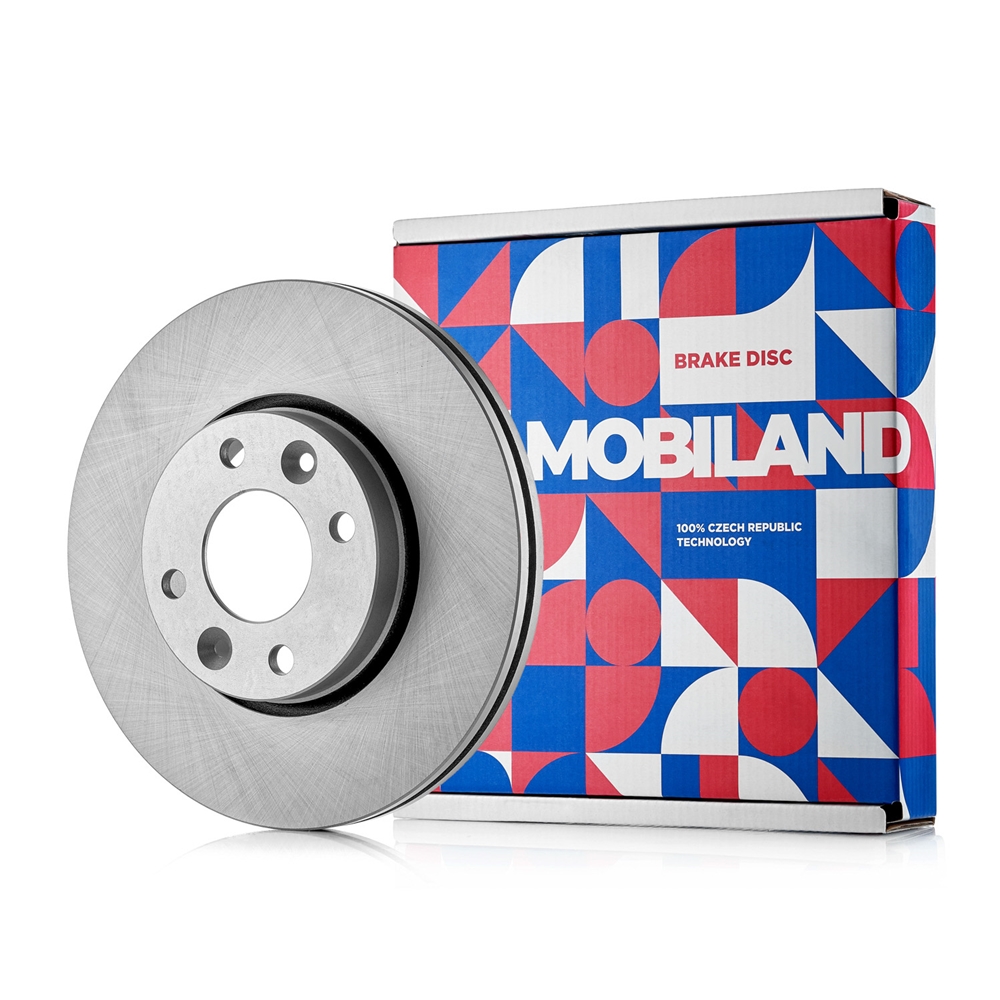 MOBILAND 416102991 Диск тормозной передний вентилируемый D259,8мм NISSAN TIIDA хэтчбек (C11), NOTE (E11, NE11)  LADA VE