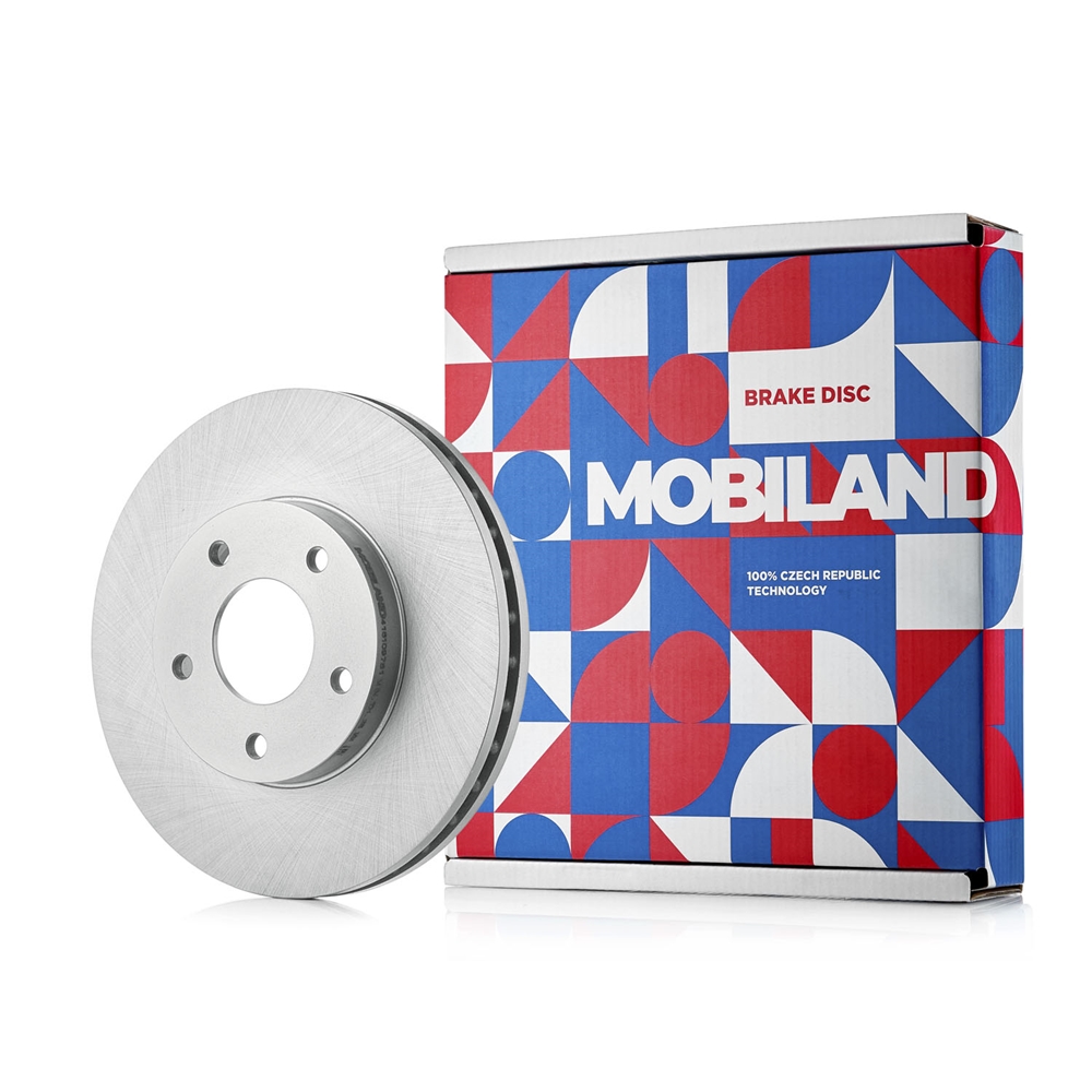 MOBILAND 416109781 Диск тормозной передний вентилируемый D279,8мм NISSAN X-TRAIL (T30, T31)