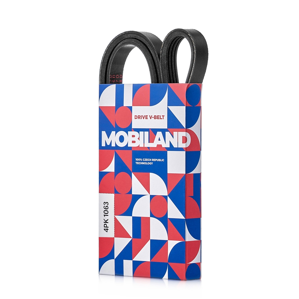 MOBILAND 501241063 Ремень 4PK1063 (EPDM) NISSAN NOTE (E11, NE11)