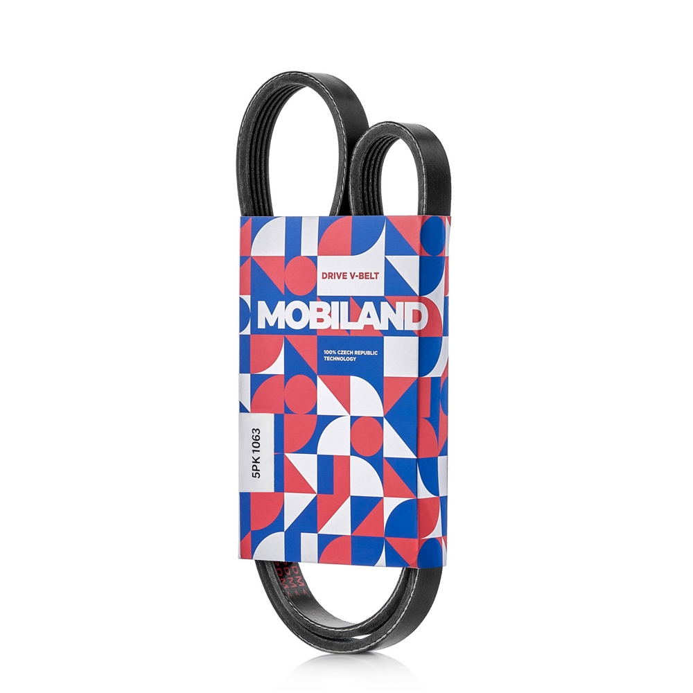 MOBILAND 501251063 Ремень 5PK1063 (EPDM) MITSUBISHI LANCER VII (CS A, CT A)