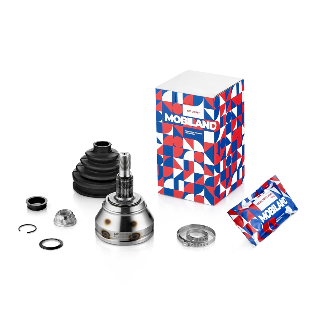 MOBILAND 603100011 ШРУС наружный передний SKODA OCTAVIA I (1U2), OCTAVIA I Combi (1U5)  VW GOLF IV (1J1)  AUDI A3 (8L1)