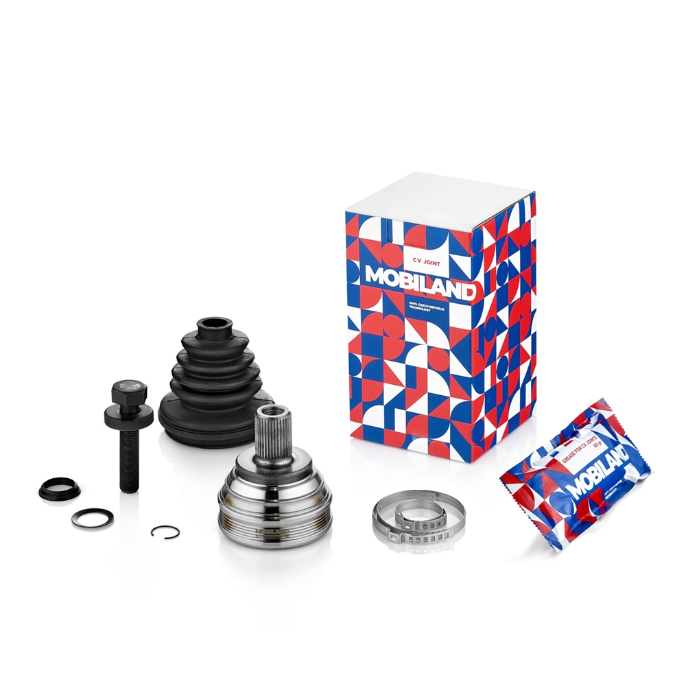 MOBILAND 603100051 ШРУС наружный передний SKODA OCTAVIA II (1Z3), OCTAVIA III (5E3, NL3, NR3) [без кольца ABS]