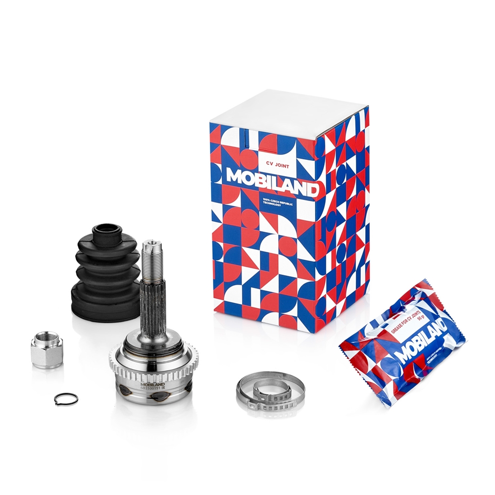 MOBILAND 603100191 ШРУС наружный передний CHEVROLET AVEO седан (T250, T255) [с кольцом ABS]