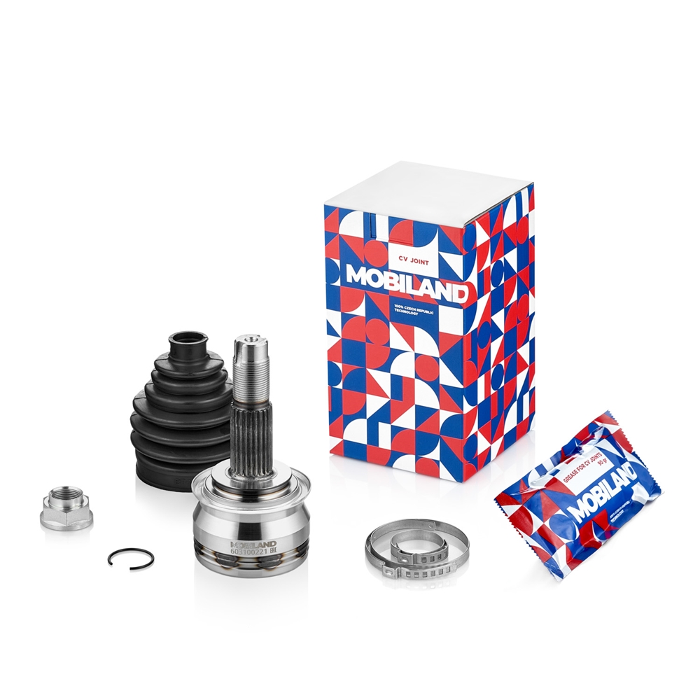 MOBILAND 603100221 ШРУС наружный передний CHEVROLET AVEO седан (T300) [без кольца ABS]