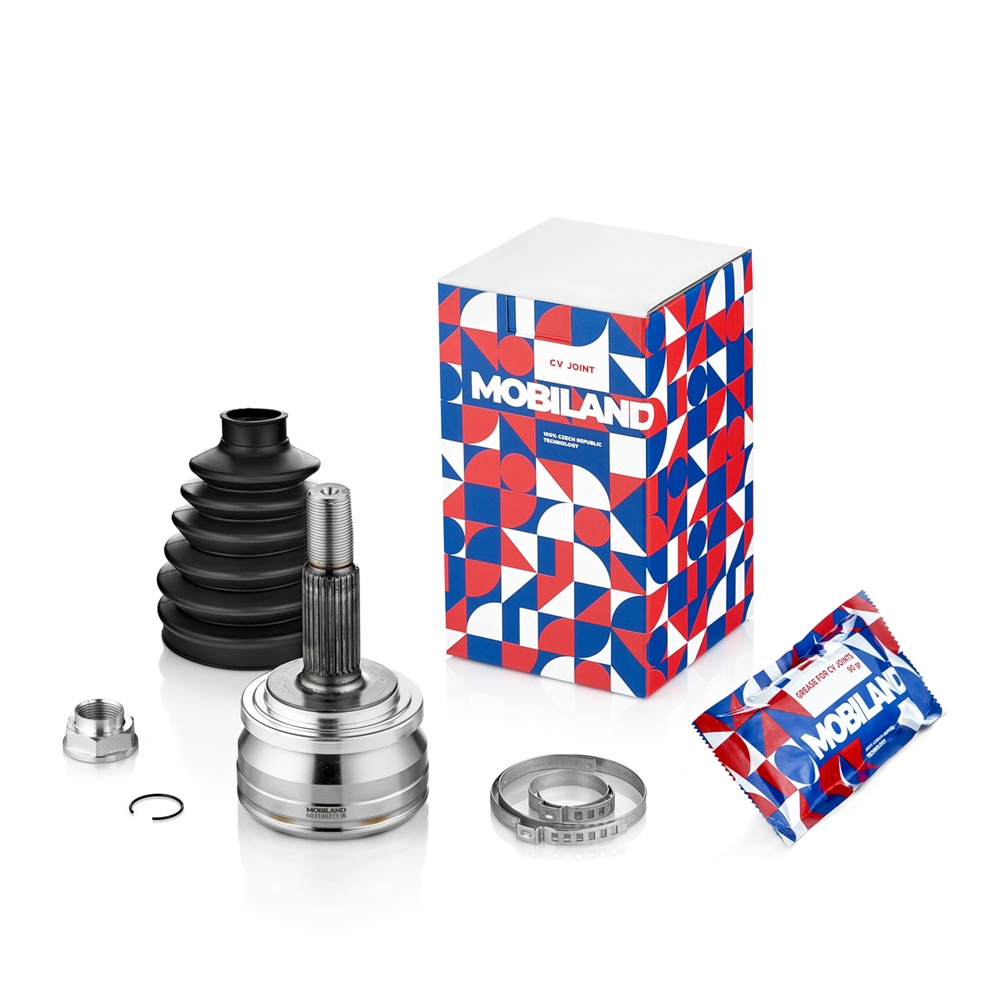 MOBILAND 603100271 ШРУС наружный передний TOYOTA COROLLA седан ( E18 , ZRE1 ) [без кольца ABS]