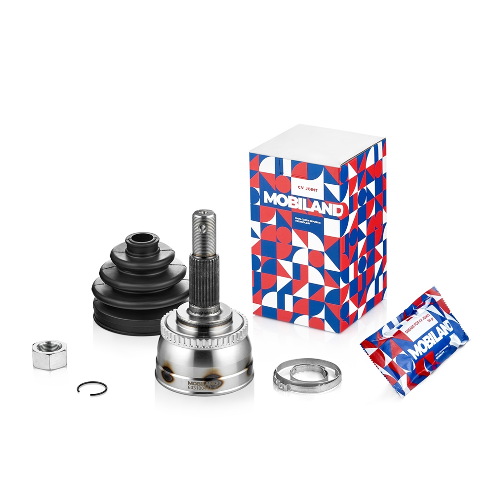 MOBILAND 603100411 ШРУС наружный передний NISSAN X-TRAIL (T30) [с кольцом ABS, 25/29 зуб.]