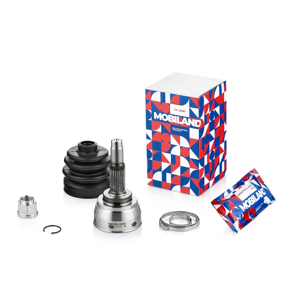 MOBILAND 603100441 ШРУС наружный передний NISSAN ALMERA (N17), TIIDA седан (SC11) [без кольца ABS]