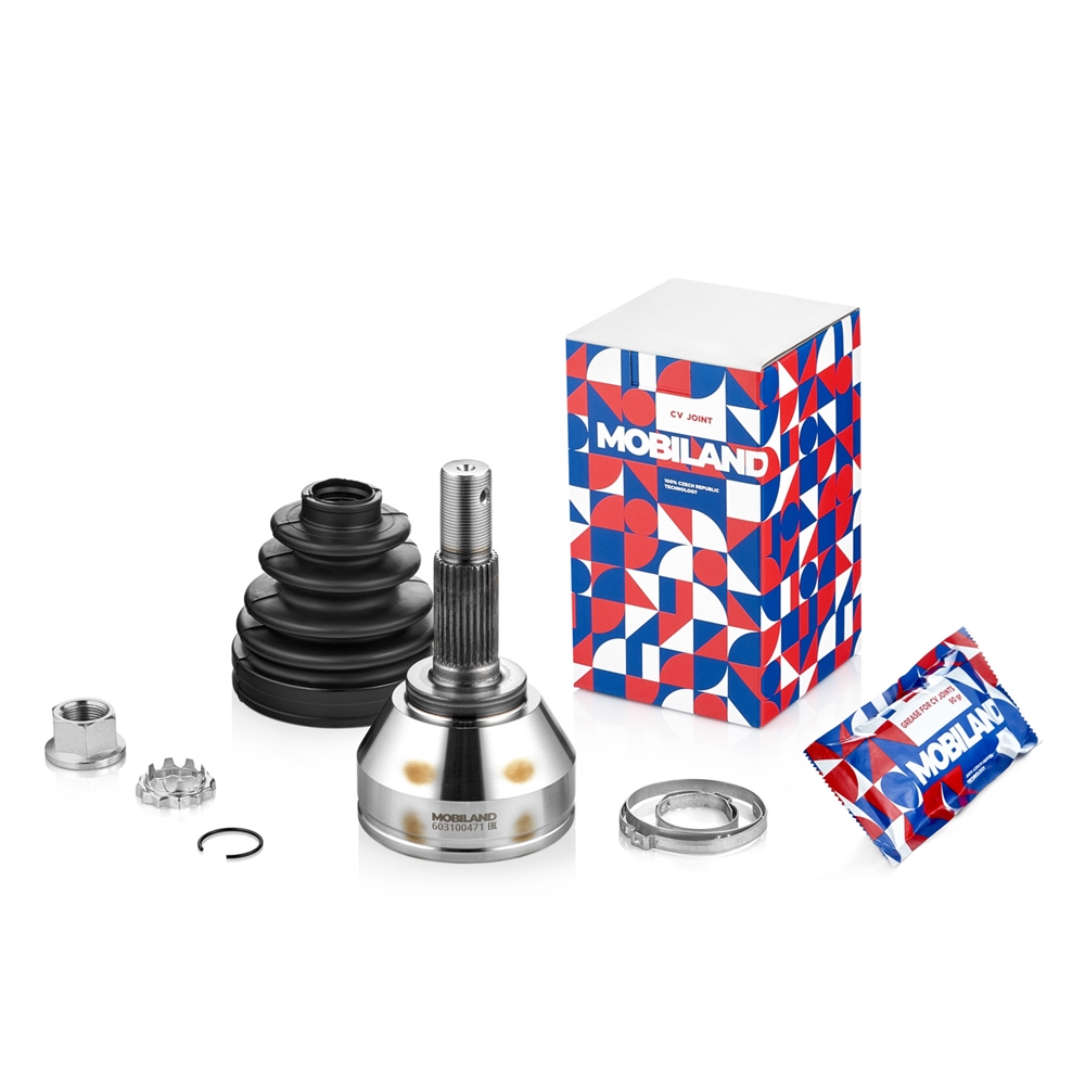 MOBILAND 603100471 ШРУС наружный передний NISSAN QASHQAI/QASHQAI 2 I (J10,NJ10,JJ10E) [без кольца ABS]