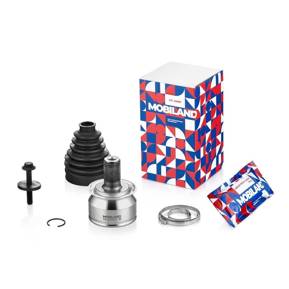 MOBILAND 603100651 ШРУС наружный передний MAZDA 3 (BK), 3 седан (BK) [без кольца ABS, 22/36 зуб.]