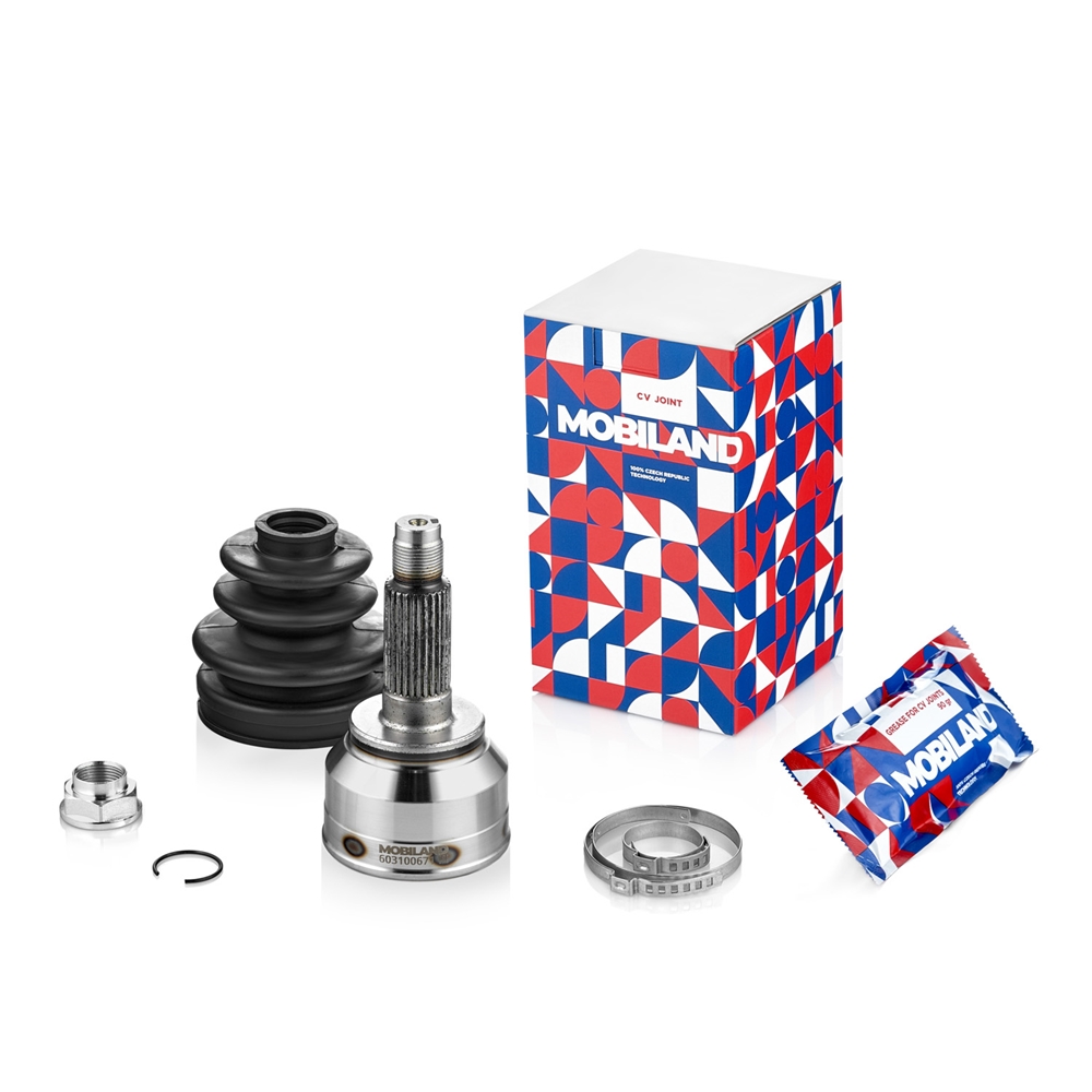 MOBILAND 603100671 ШРУС наружный передний MAZDA 3 (BK), 3 седан (BK) [без кольца ABS, 23/28 зуб.]