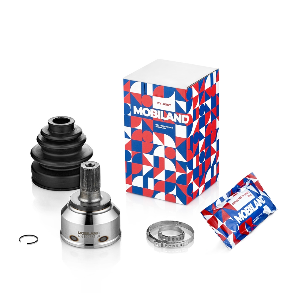 MOBILAND 603100681 ШРУС наружный передний MAZDA 3 (BK), 3 седан (BK) [без кольца ABS, 24/36 зуб.]