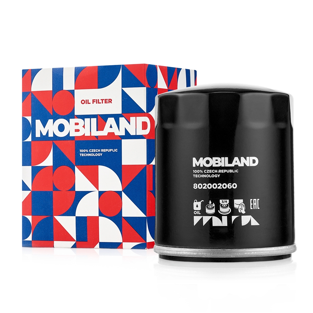 MOBILAND 802002060 Фильтр масляный FOCUS II (DB , FCH, DH), FOCUS III, FORD FOCUS I (DFW), FIESTA, MONDEO IV (BA7), KUG