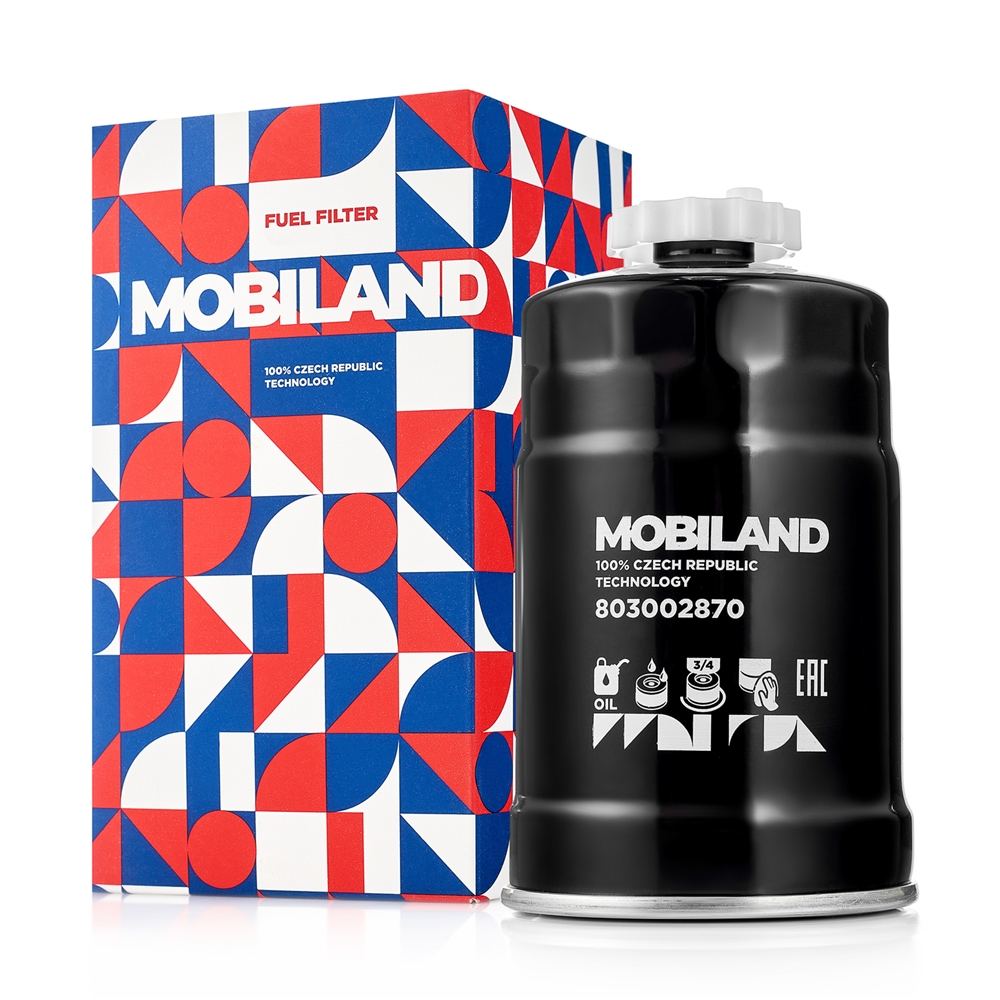 MOBILAND 803002870 Фильтр топливный KIA SPORTAGE II (JE , KM), CEE D (JD), CEE D хэтчбек (ED), HYUNDAI TUCSON (TL, TLE)