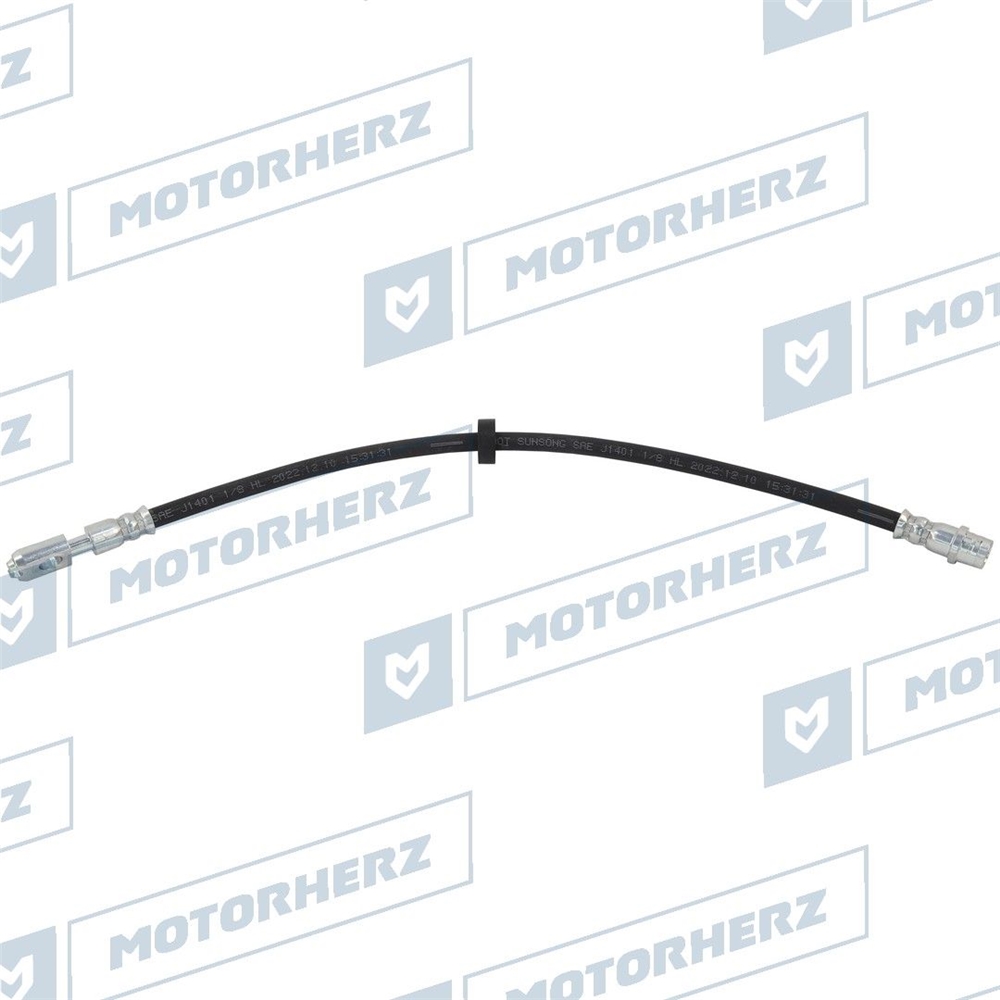 MOTORHERZ HBF0072 Шланг тормозной AUDI A3 1996-2003, SKODA Octavia 1997-2011 W/O ABS, VW Beetle 1999-2010 W/O ABS, VW