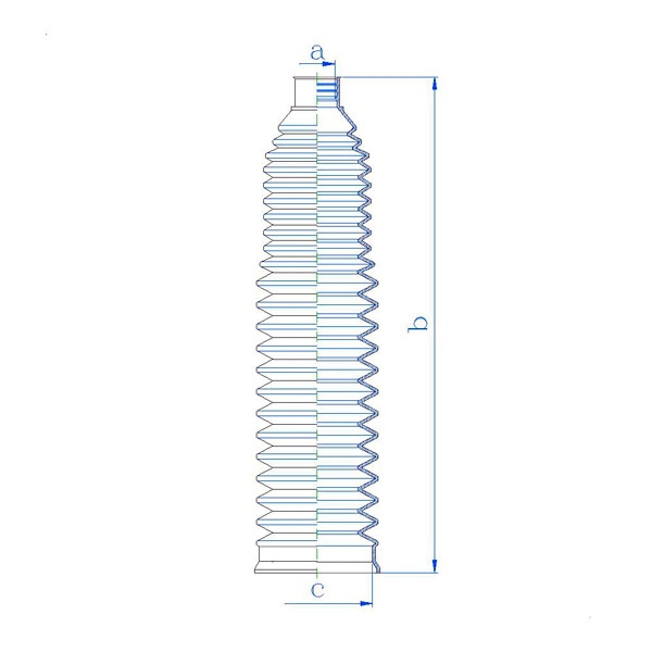 MOTORHERZ RDZ0013MG Пыльник рулевой рейки