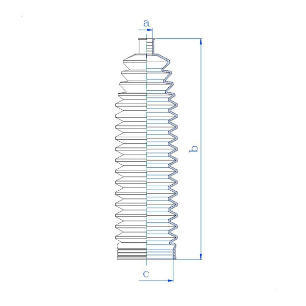 MOTORHERZ RDZ0027MG Пыльник рулевой рейки