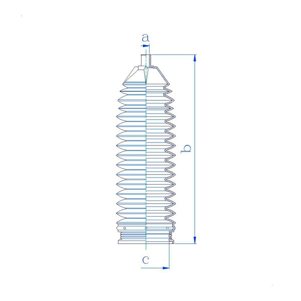 MOTORHERZ RDZ0030MG Пыльник рулевой рейки