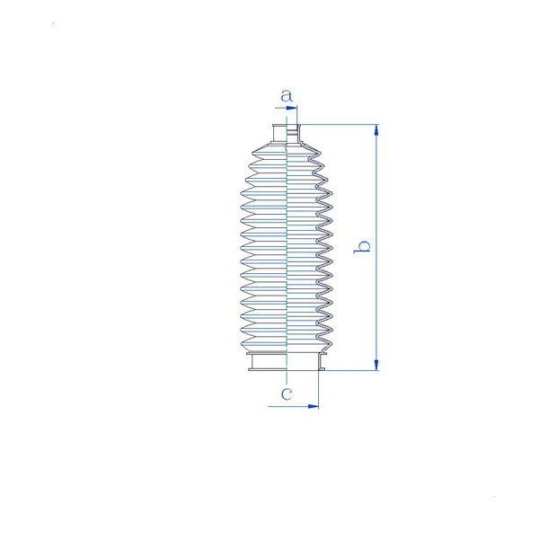 MOTORHERZ RDZ0070MG Пыльник рулевой рейки