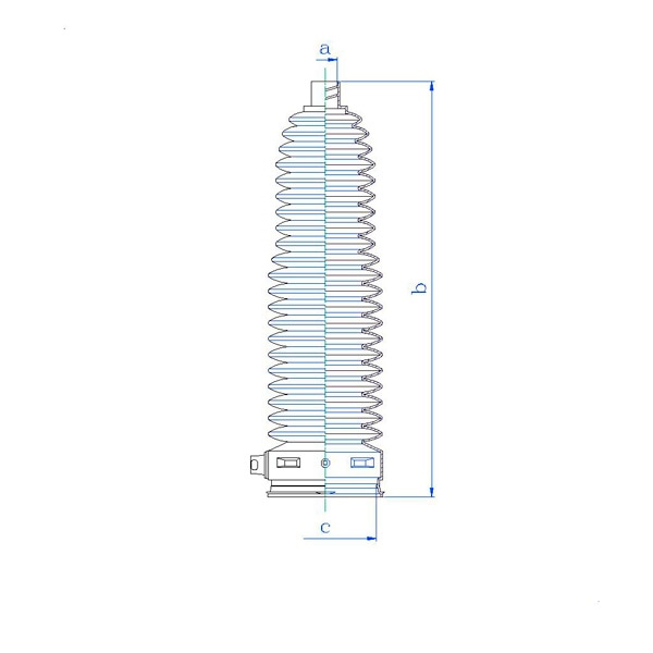 MOTORHERZ RDZ0080MG Пыльник рулевой рейки