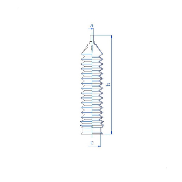MOTORHERZ RDZ0095MG Пыльник рулевой рейки