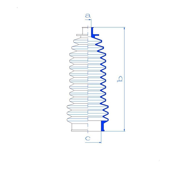 MOTORHERZ RDZ0212MG Пыльник рулевой рейки