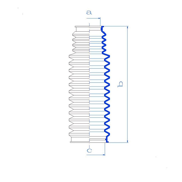 MOTORHERZ RDZ0309MG Пыльник рулевой рейки