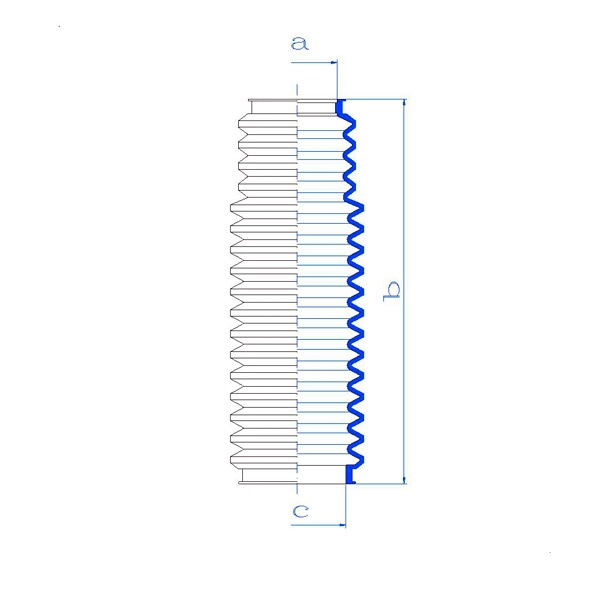 MOTORHERZ RDZ0310MG Пыльник рулевой рейки