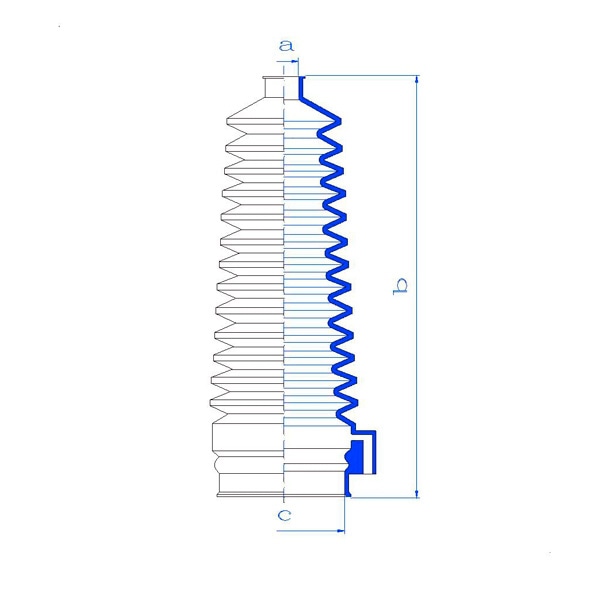 MOTORHERZ RDZ0351MG Пыльник рулевой рейки