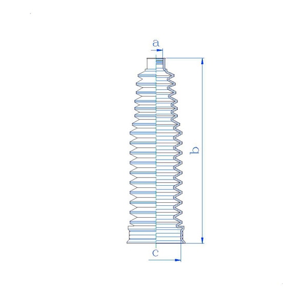 MOTORHERZ RDZ0400MG Пыльник рулевой рейки
