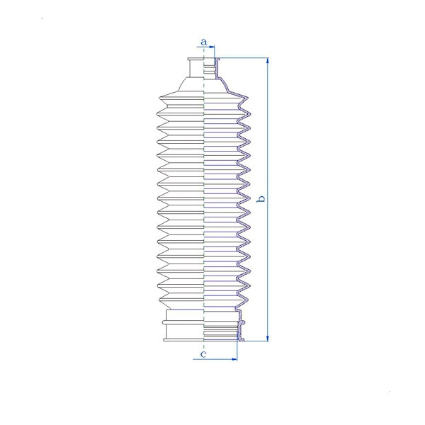 MOTORHERZ RDZ0484MG Пыльник рулевой рейки