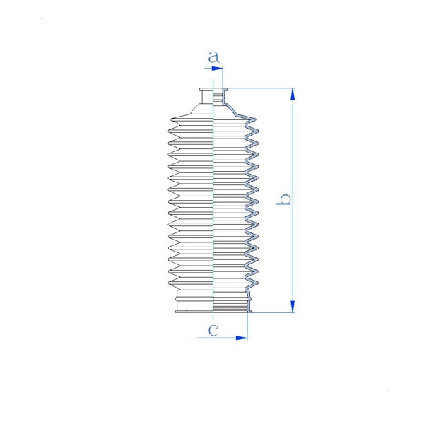 MOTORHERZ RDZ0485MG Пыльник рулевой рейки