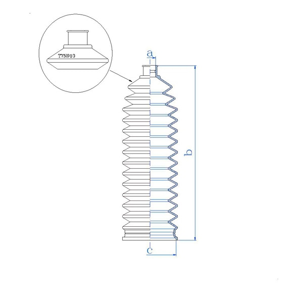 MOTORHERZ RDZ0490MG Пыльник