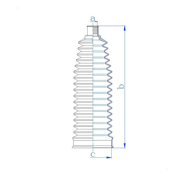 MOTORHERZ RDZ0509MG Пыльник рулевой рейки