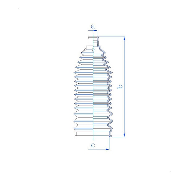 MOTORHERZ RDZ0545MG Пыльник рулевой рейки