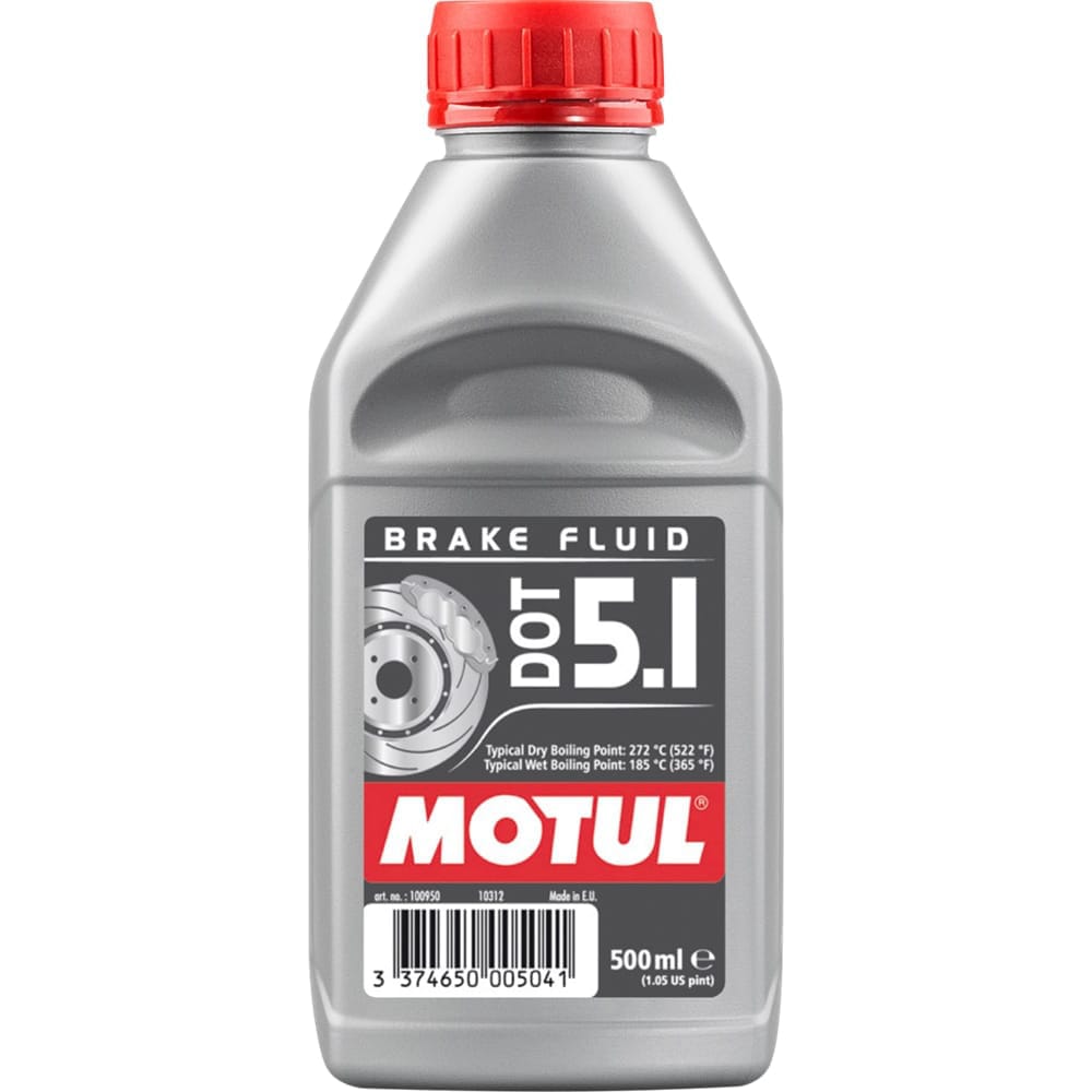 MOTUL 100950 Жидкость тормозная MOTUL DOT 5.1 0.5л.