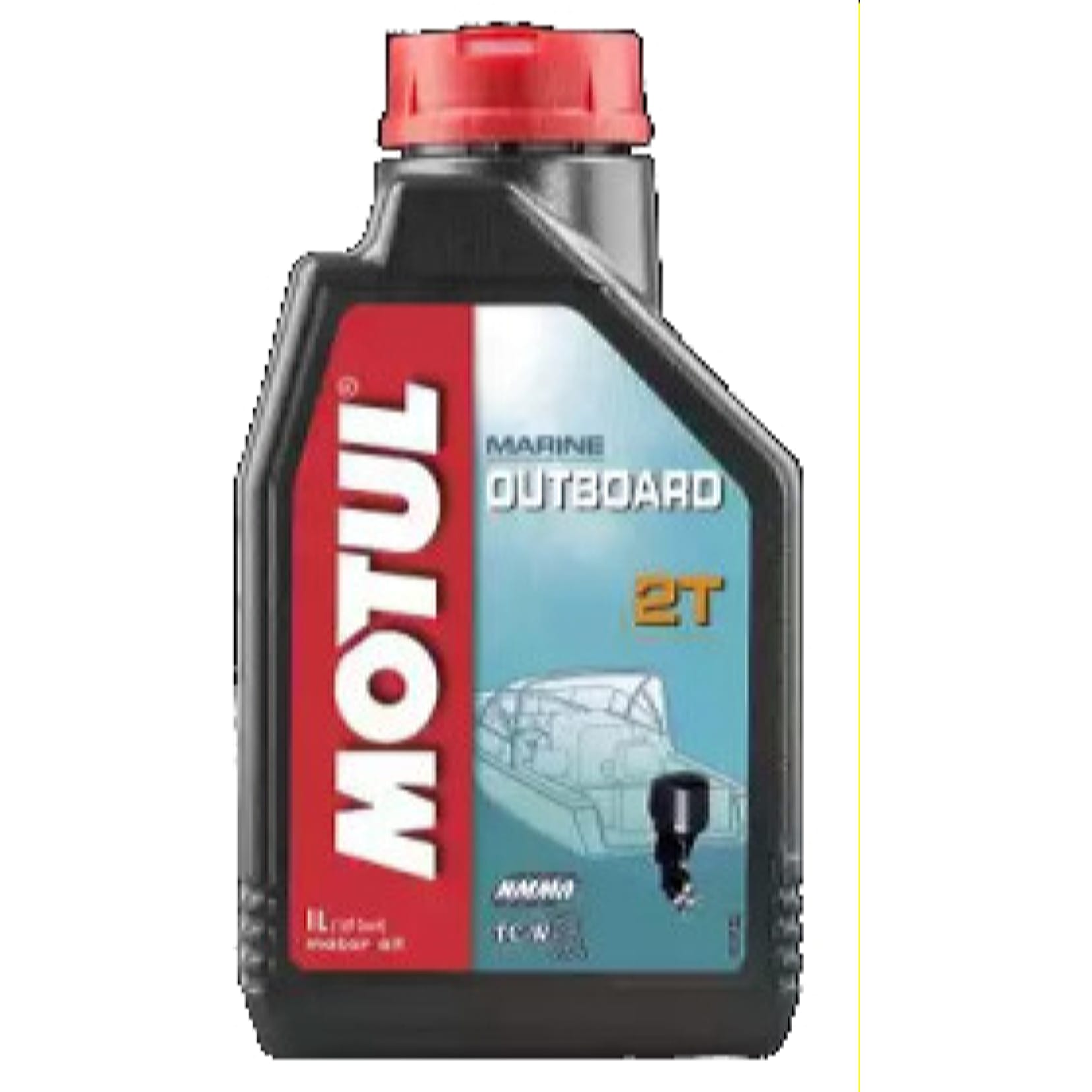 MOTUL 102788 Масло моторное для водной тех MOTUL 1л минеральное Outboard 2T