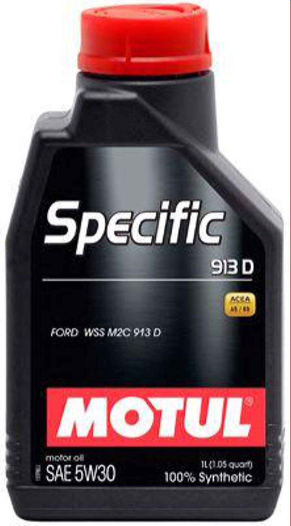 MOTUL 104559 Motul 5w30 specific 913 d (1l) масло моторное синт. acea a5/ b5, ford wss m2c 913d купить в Самаре