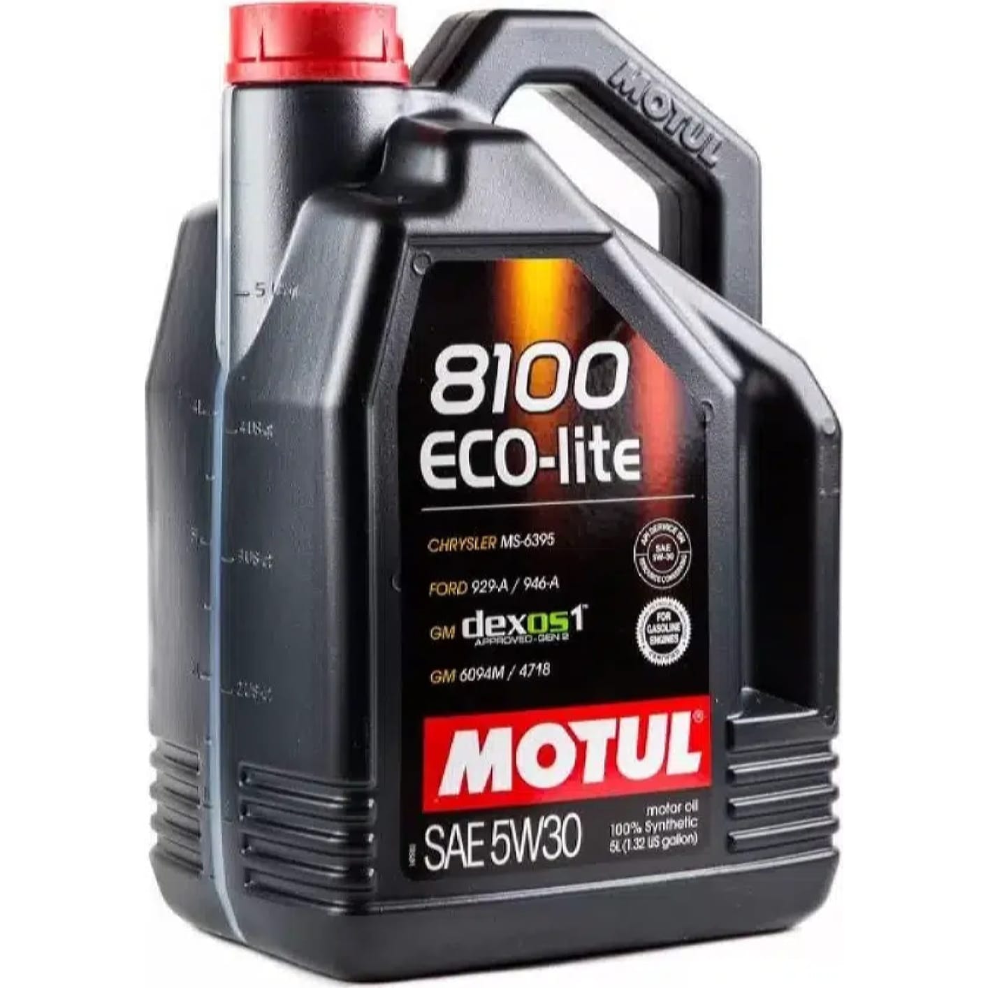 MOTUL 108214 Масло моторное Motul 8100 Eco-Lite 5W-30 5л.